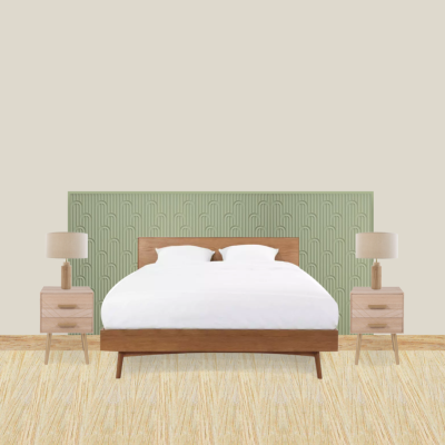 Kit tête de lit DIY Panneaux muraux W212 VALLEY LOOP Orac Decor - Revêtement mural 