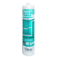 Colle Decofix Power FDP700 Orac Decor - Fixation ultra fort corniche, moulures, plinthes  - 290ml