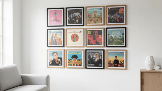 Cadres porte vinyle : protégez vos disques et exposez vos pochettes comme des œuvres d’art