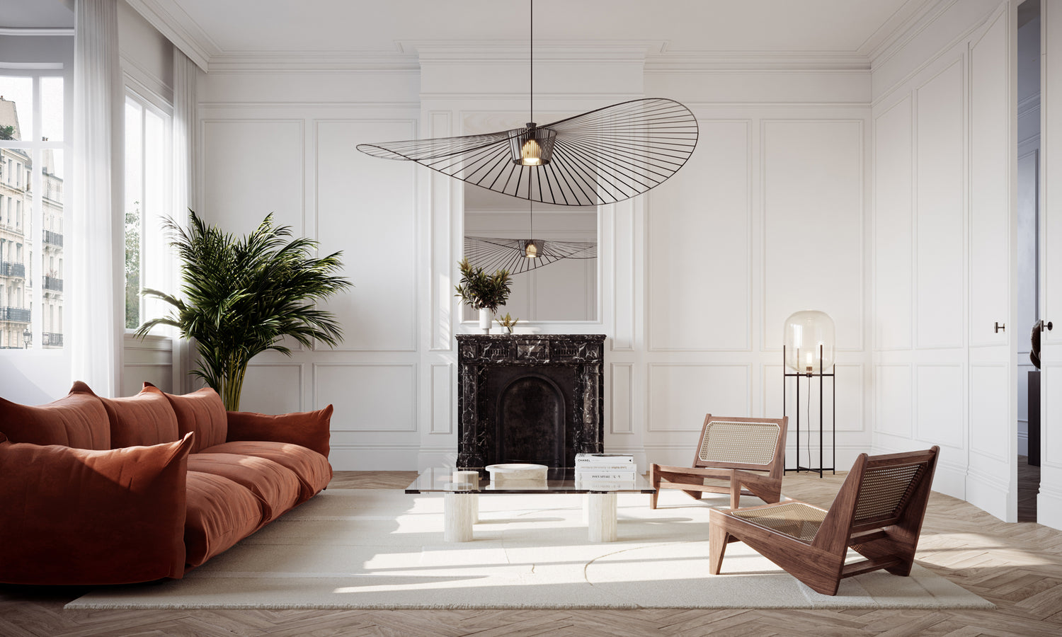 Comment donner un style haussmannien à son appartement ?
