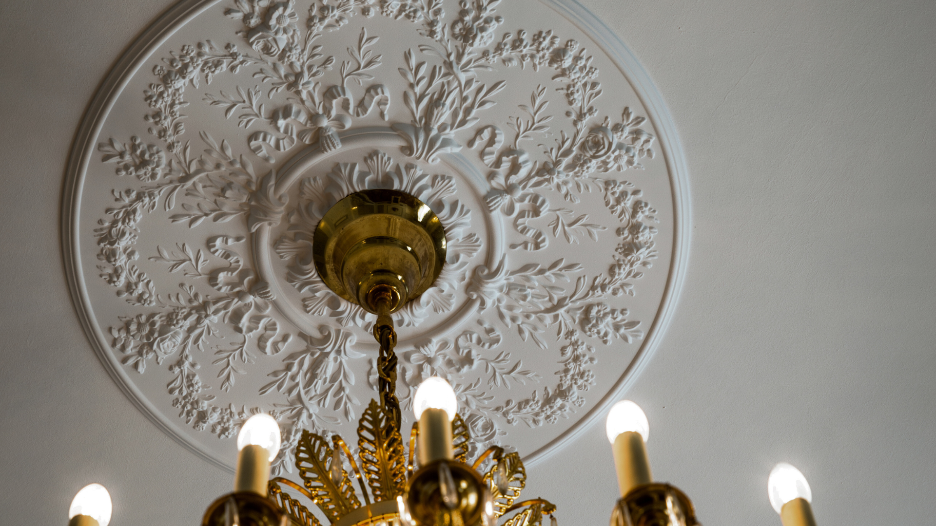 Rosace de plafond Cimaises &+