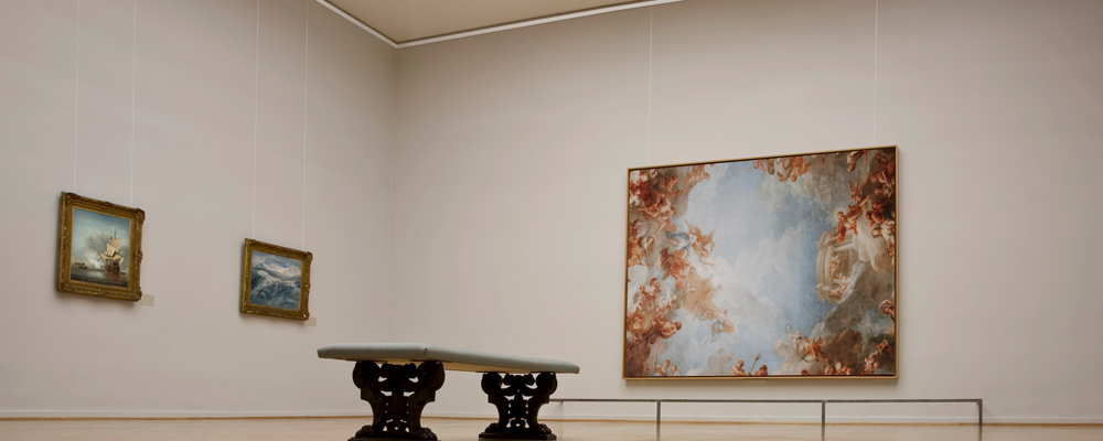 Cimaise Museum MAX pour plafond 200 kg /m