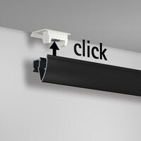 Trio fixing sets for Click Up Rail picture rail - Multi-material - Artiteq picture rail fixing