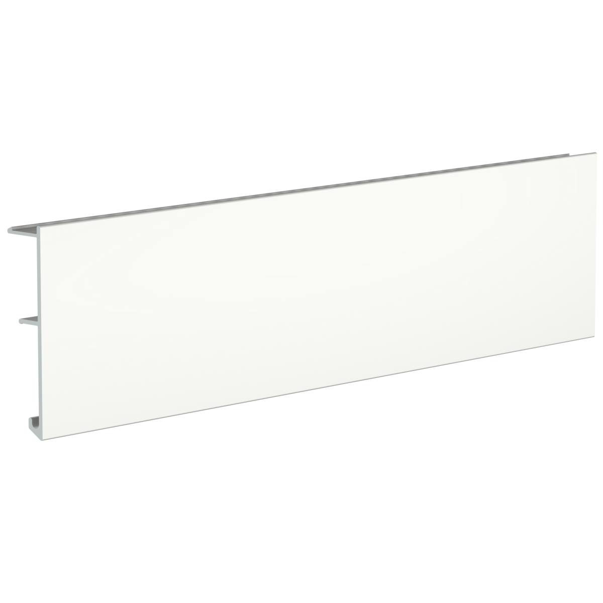 Capot pour cimaise R70 Newly 200CM blanc - cimaise tableau