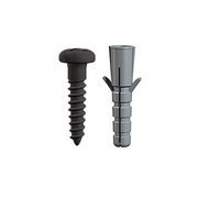 Pack de 16 jeux de fixations pour Cimaise Top Rail Noir - Fixation Cimaise Artiteq
