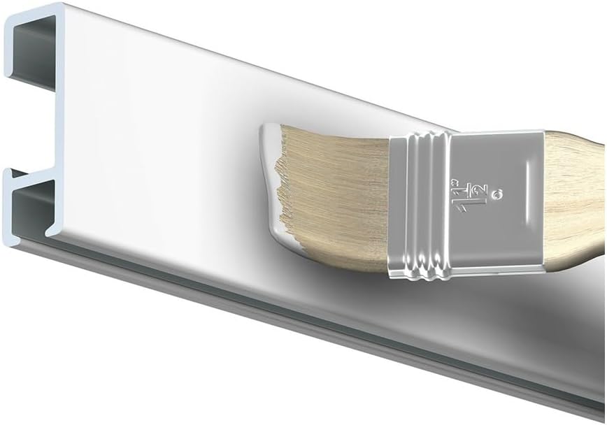 NUEVO Artiteq Click Rail Raw Pintable Rail Longitud 2 metros - 0.9