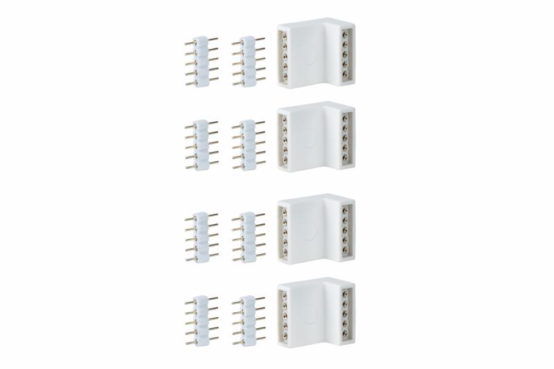 MAX LED EDGE CONNECTOR (4 angles - 8 broches)