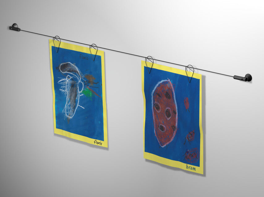 Tensioned cable set for horizontal display 300cm - Artiteq