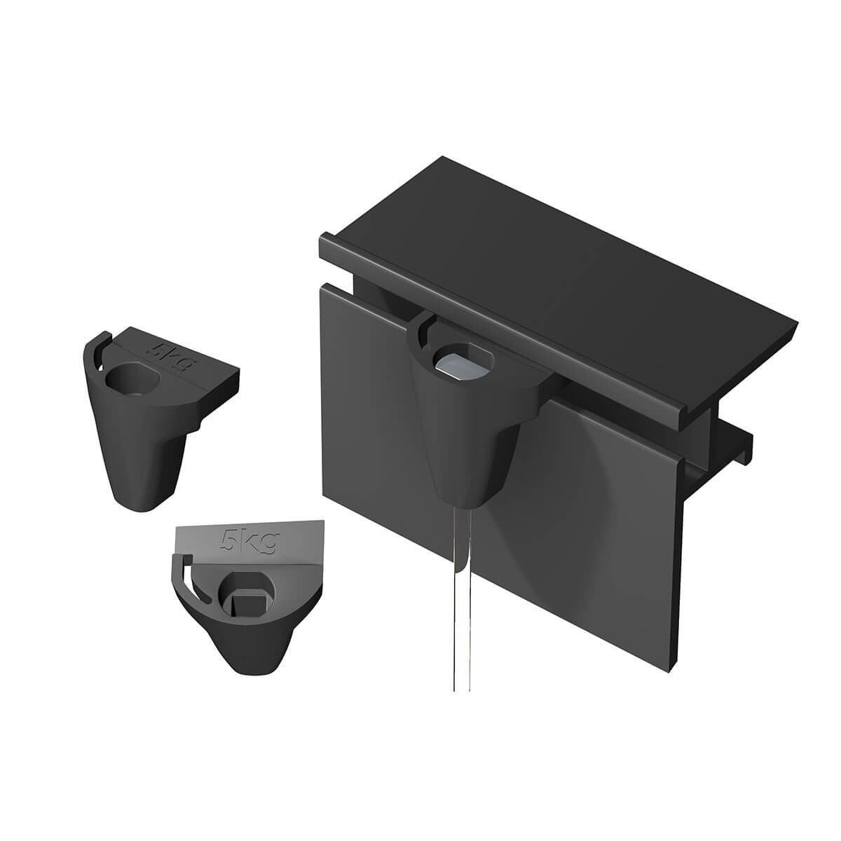 Pack of 10 exhibition hooks for Obimex/Alcoa/Sypla partition walls