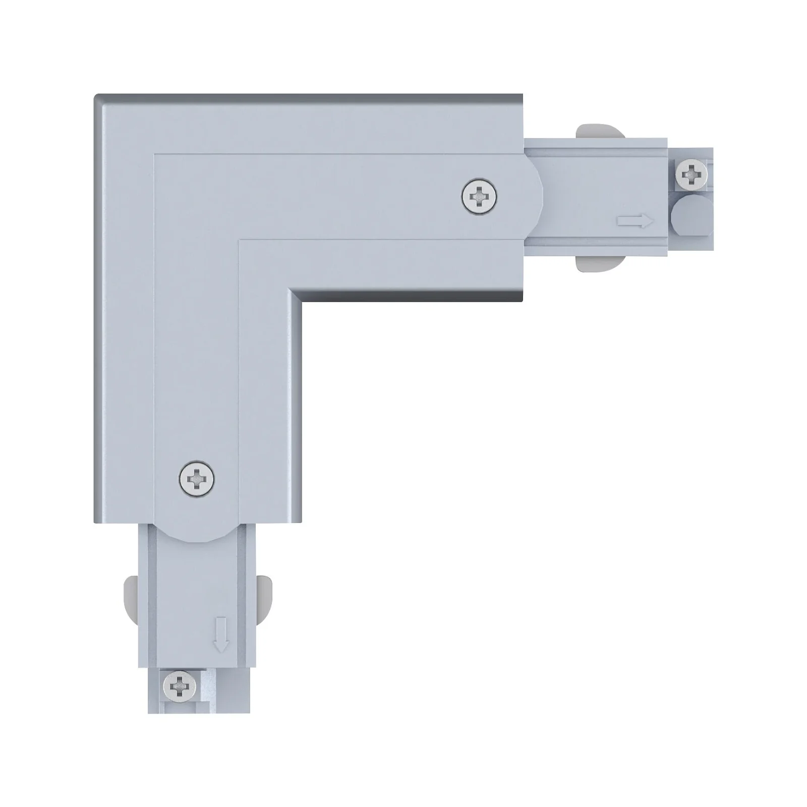 Conector recto en forma de L (exterior) para riel de iluminación ProRail3 - Paulmann - Iluminación de paneles de techo