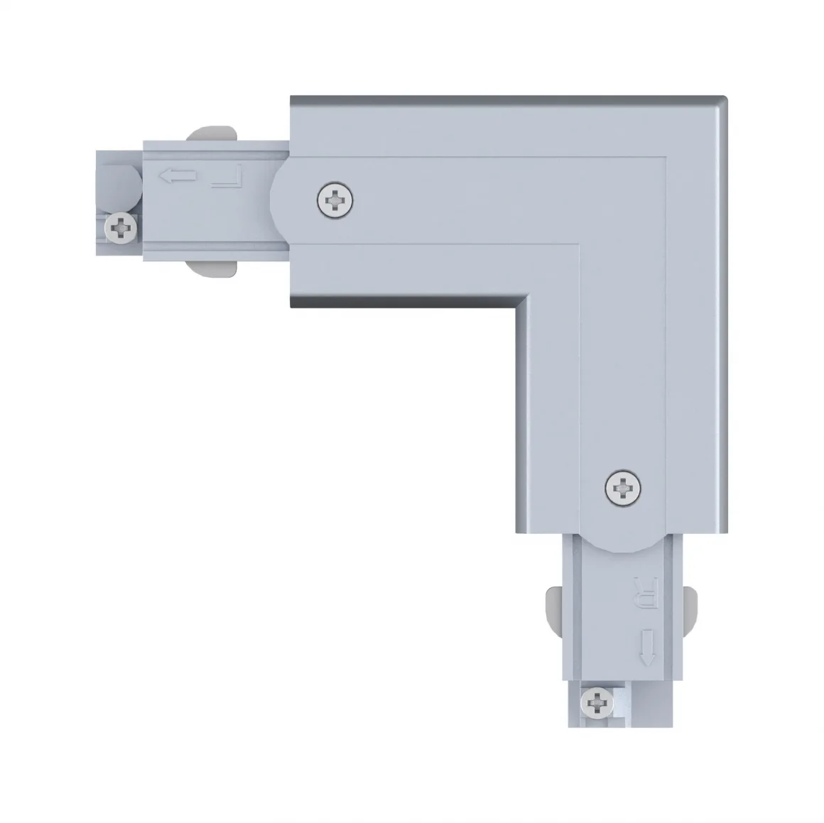 Conector en L izquierdo (interior) para riel de iluminación ProRail3 - Paulmann - Iluminación de paneles de techo
