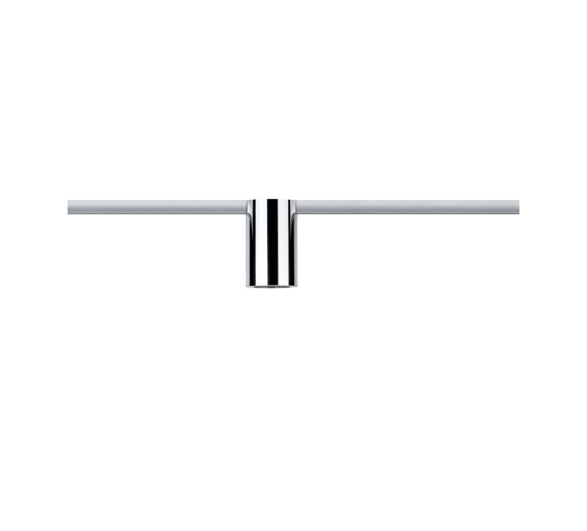 Spot plafond URail Socket Chrome Paulmann - Eclairage Tableau sur Rail Plafond