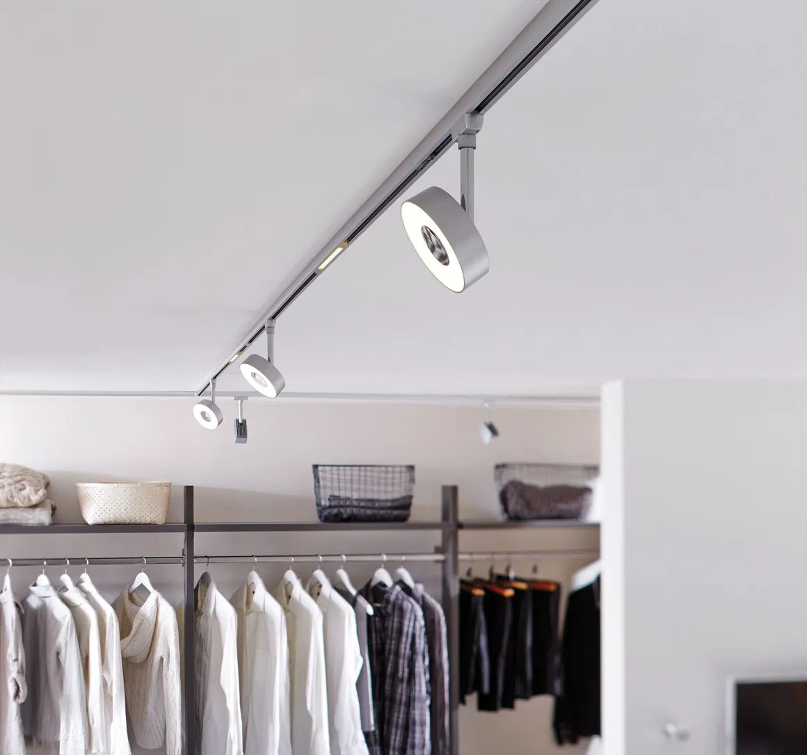 Paulmann URrail 5W Circle LED Spot - Ceiling Rail Picture Lighting