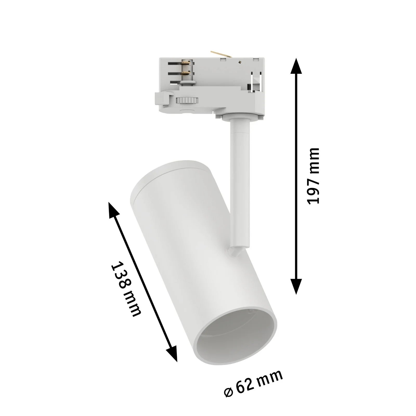 Apol Spot for ProRail3 Lighting Rail - max.50W E27 - Paulmann - Ceiling Panel Lighting