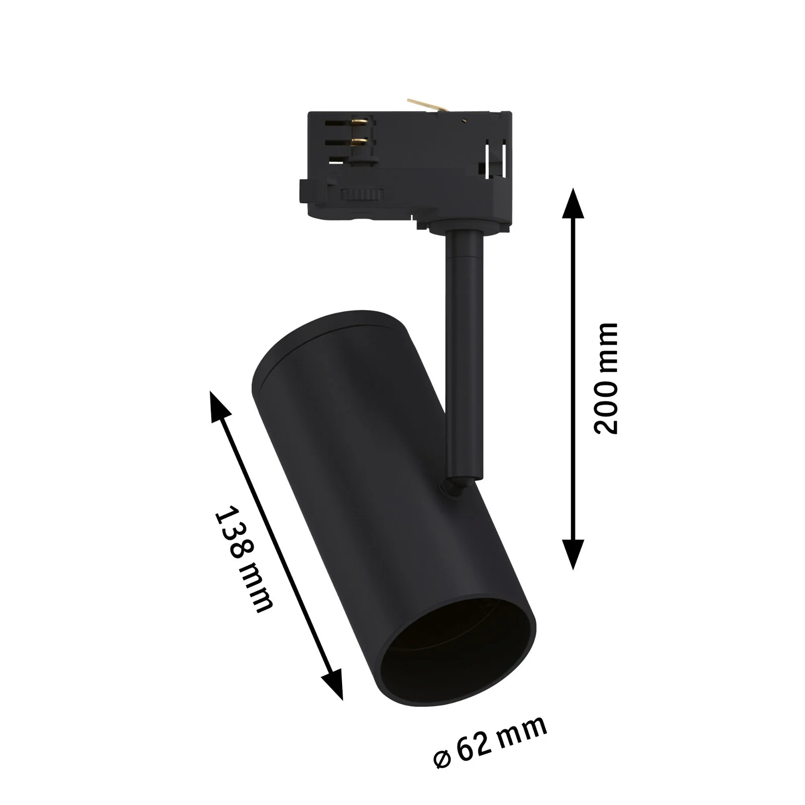 Apol Spot for ProRail3 Lighting Rail - max.50W E27 - Paulmann - Ceiling Panel Lighting