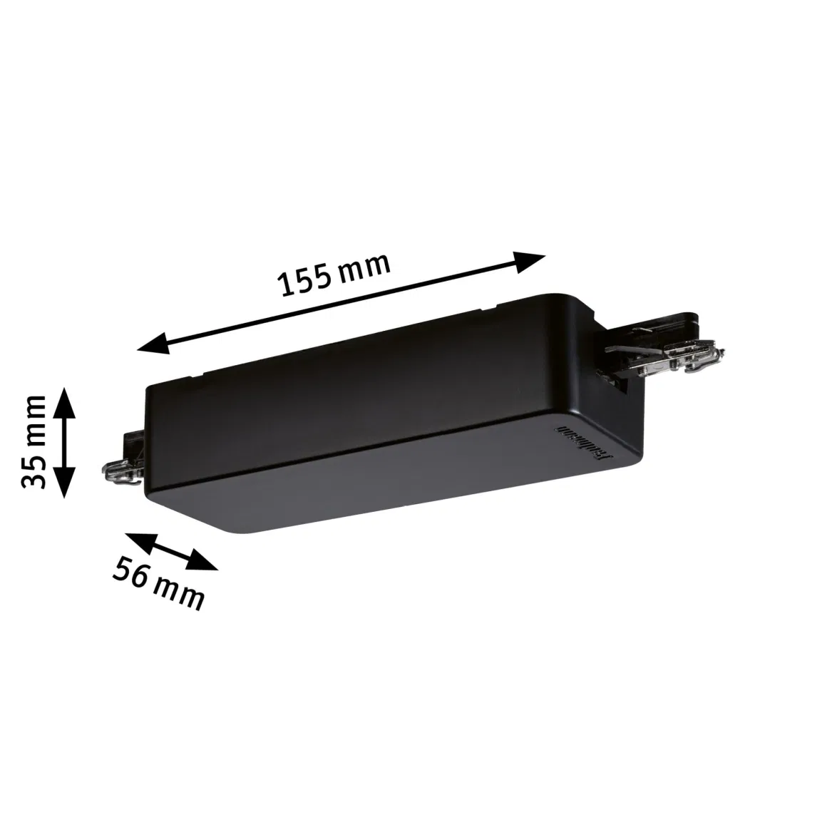Adaptador de riel Zigbee URail Smart Home, color negro - Paulmann