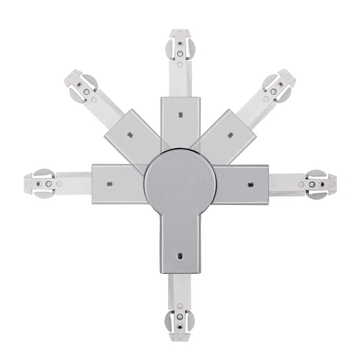 7 - Conector de ángulo flexible negro para URail Paulmann - Riel de techo Iluminación de cuadros
