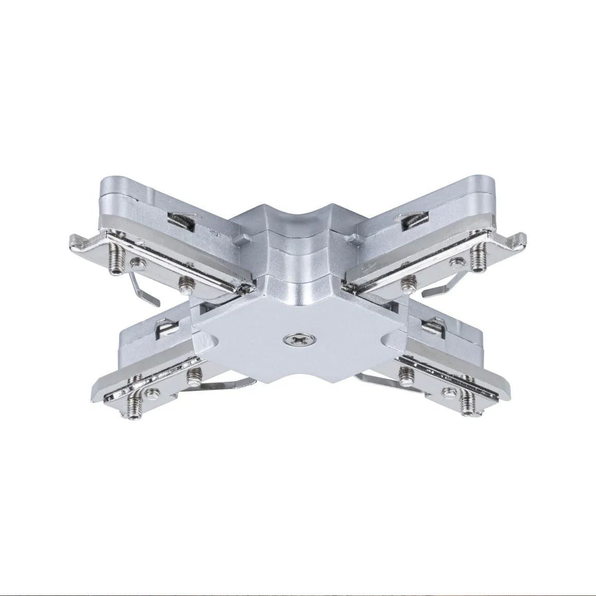 9 - Connecteur en "X" pour URail Paulmann - Eclairage Tableau sur Rail Plafond