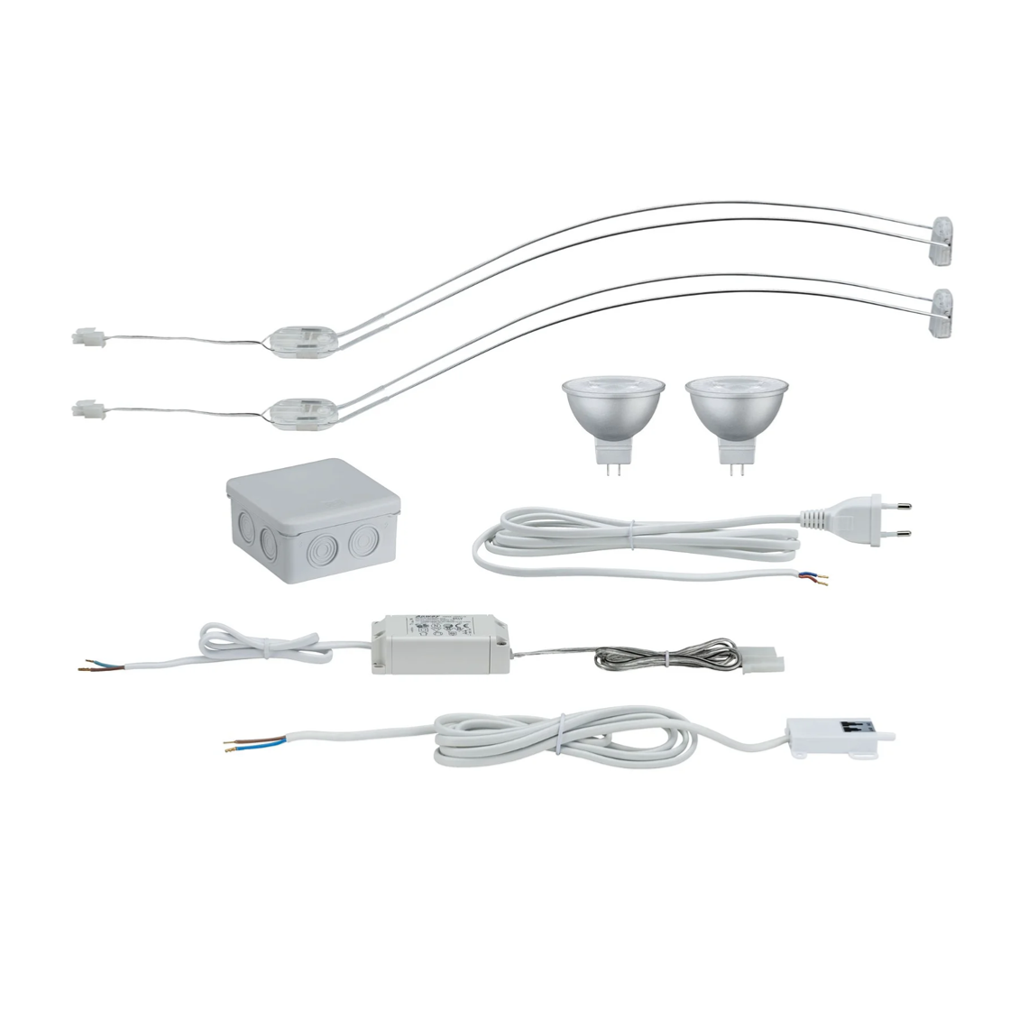 Assistent II LED 2x4W éclairage applique pour tableau et meuble - Paulmann