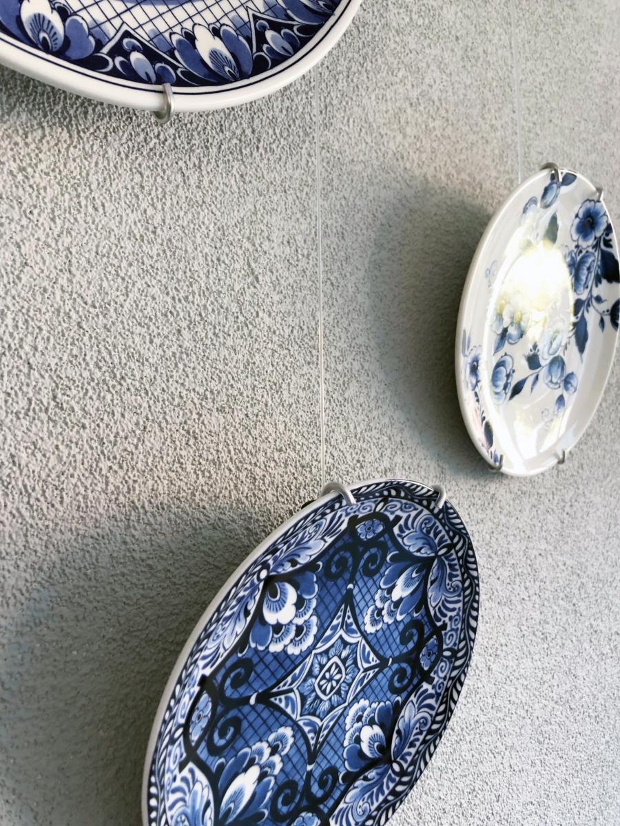 Crochet porte assiette 18 -24 cm