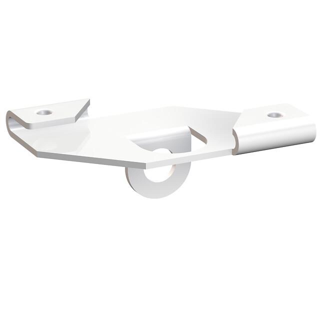 Pack 4 attaches faux plafond 20 mm - suspension de câble  acier a boucle