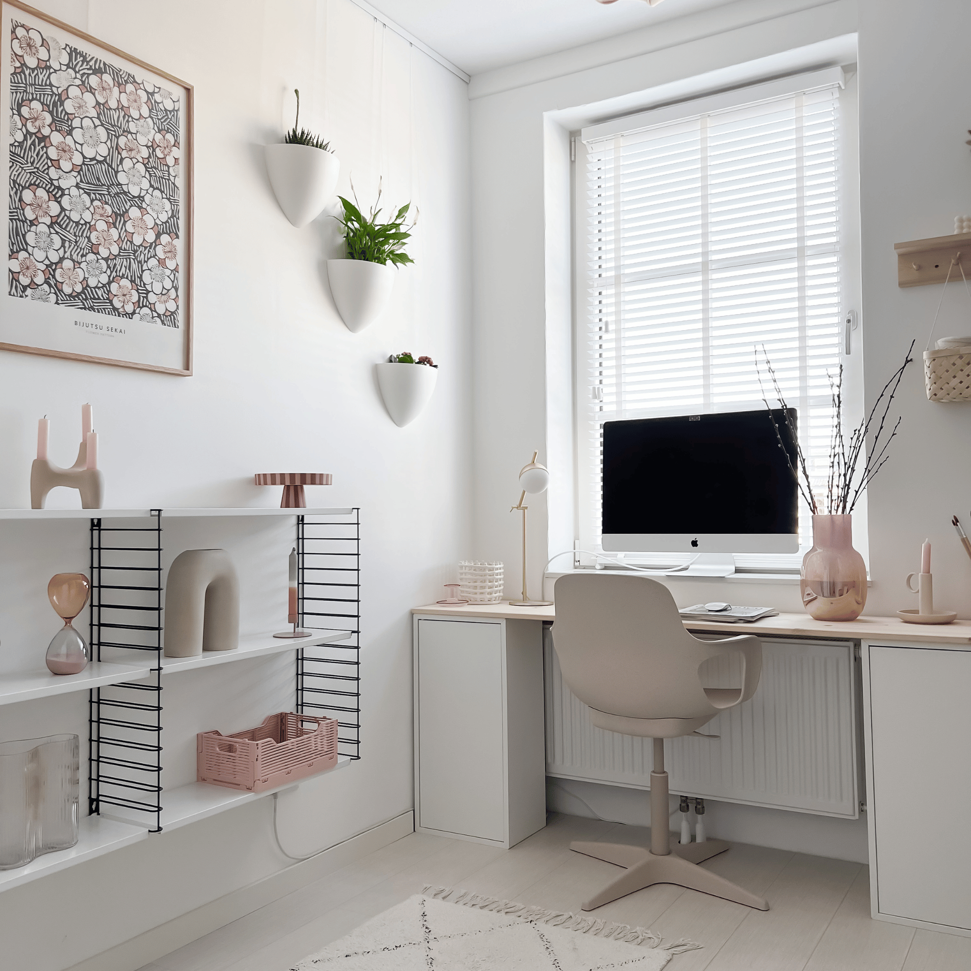 Cimaise Click Rail Blanc  200 cm - Cimaise Tableau Artiteq