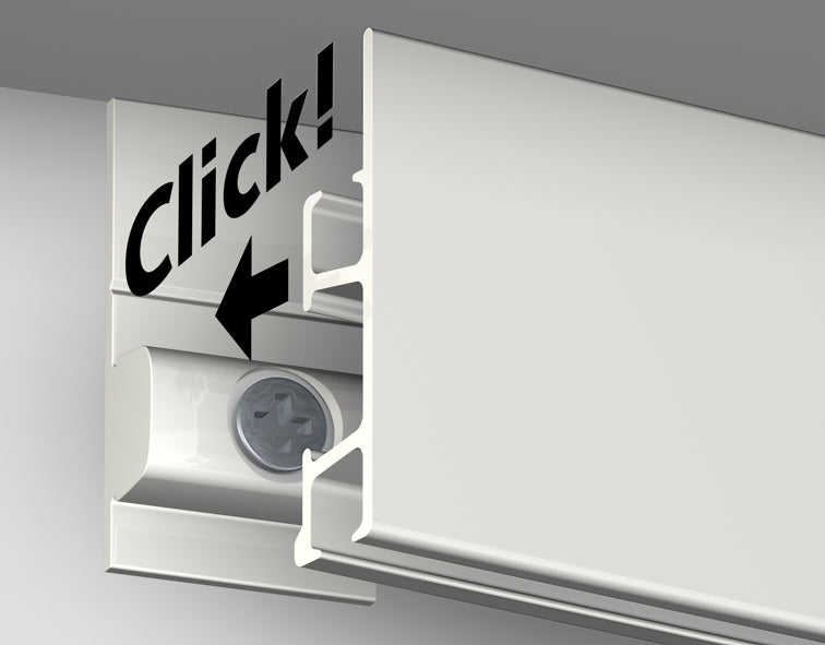 Additional fixing clip pack for Click Rail Pro picture rails - Artiteq picture rail fixing