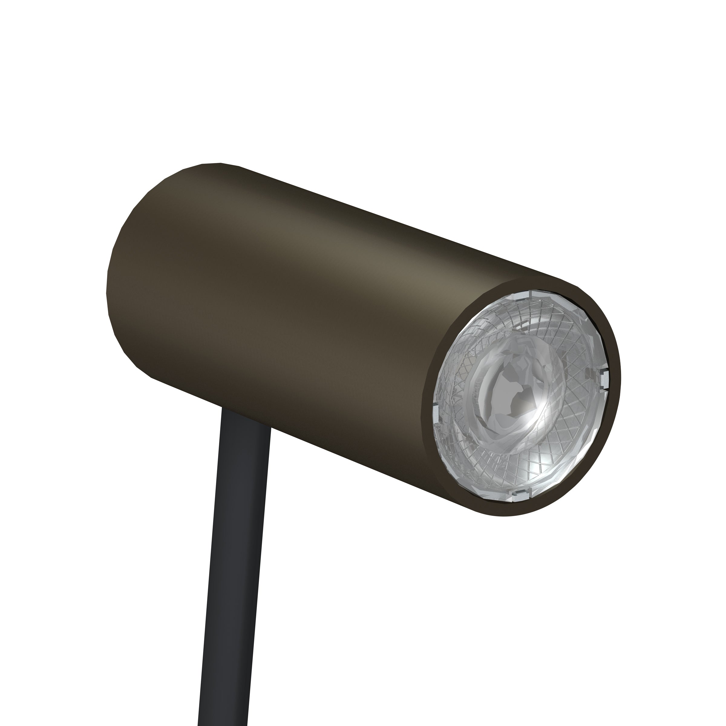 Spot sur tige 50 cm bronze Illume Duo Rail - Accrochage et éclairage tableau Artiteq