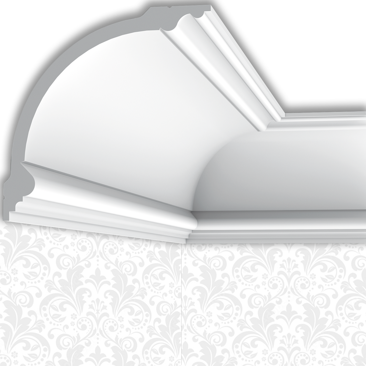 Ceiling cornice Picture rails and more C17 - 18x18x200cm (hxpx L) - molding