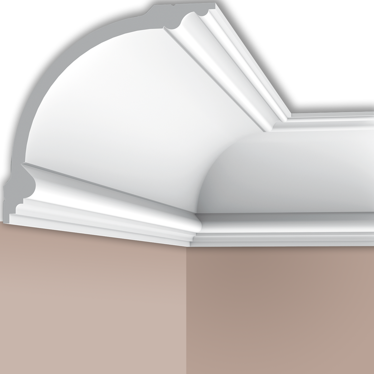 Ceiling cornice Picture rails and more C17 - 18x18x200cm (hxpx L) - molding