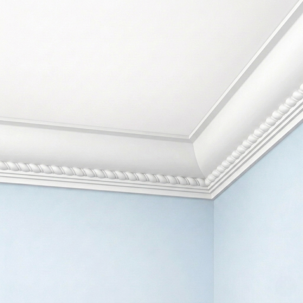corniche plafond avec motifs