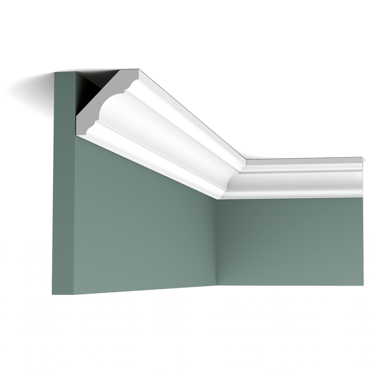 C215 Corniche plafond Orac Decor - 4,5x4,5x200cm (h x p x L) - moulure décorative polyuréthane