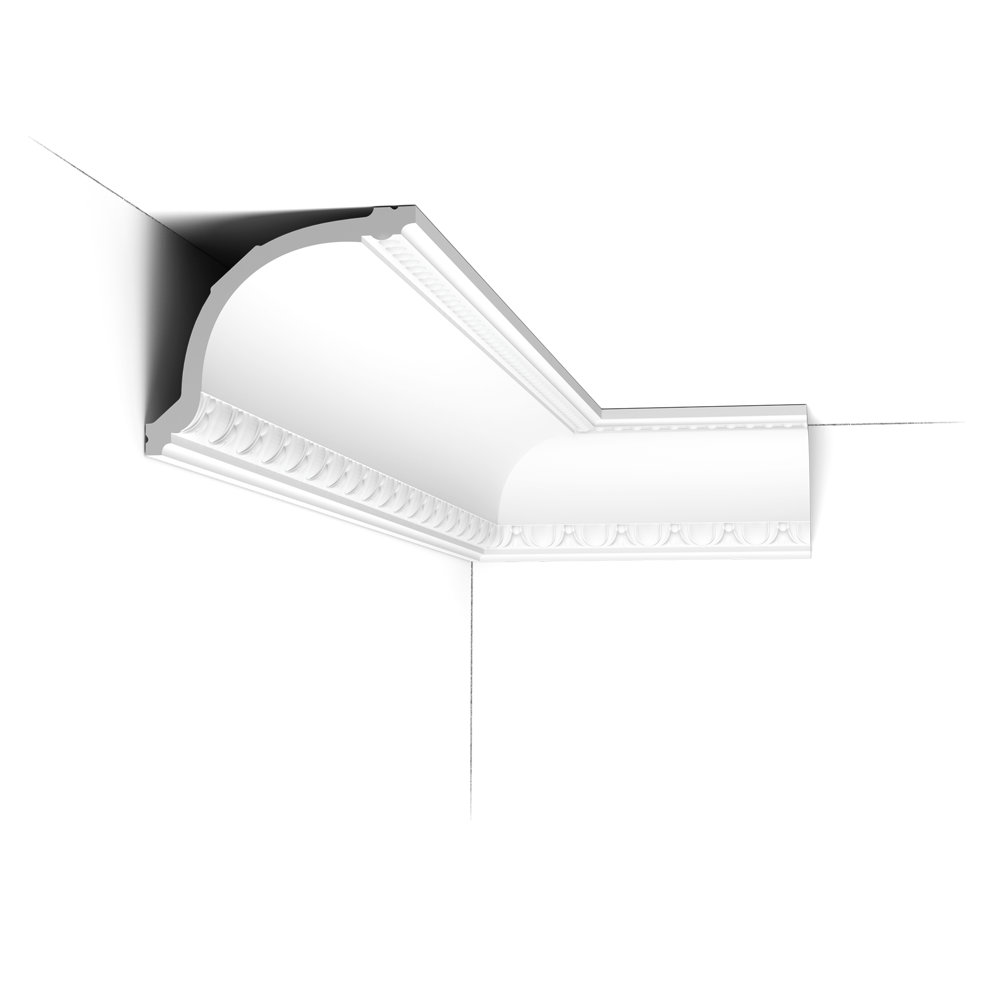 C216 Corniche plafond Orac Decor - 11,5x13,5x200cm (h x p x L) - moulure décorative polyuréthane