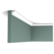 C250 Corniche plafond Orac Decor - 200x1,5x1,5 cm (h x p x L) - moulure décorative polyuréthane