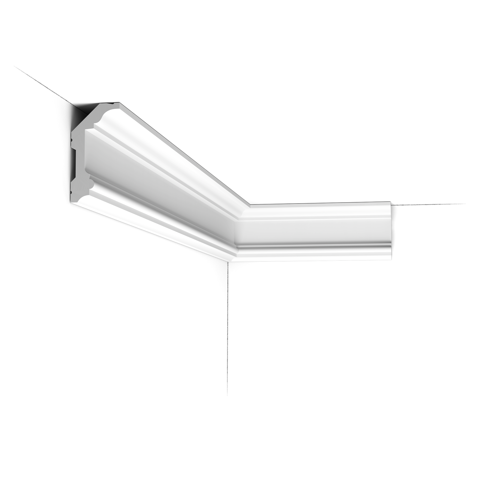 C321 Corniche plafond Orac Decor - 10x5x200cm (h x p x L) - moulure décorative polyuréthane