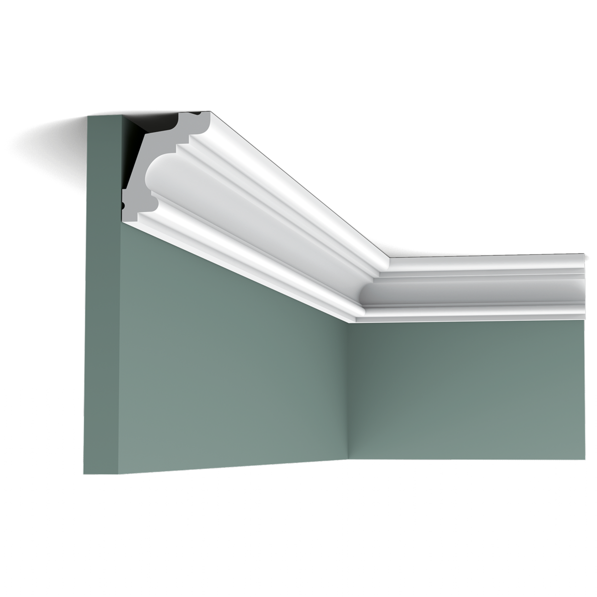 C322 Corniche plafond Orac Decor - 5x4x200cm (h x p x L) - moulure décorative polyuréthane