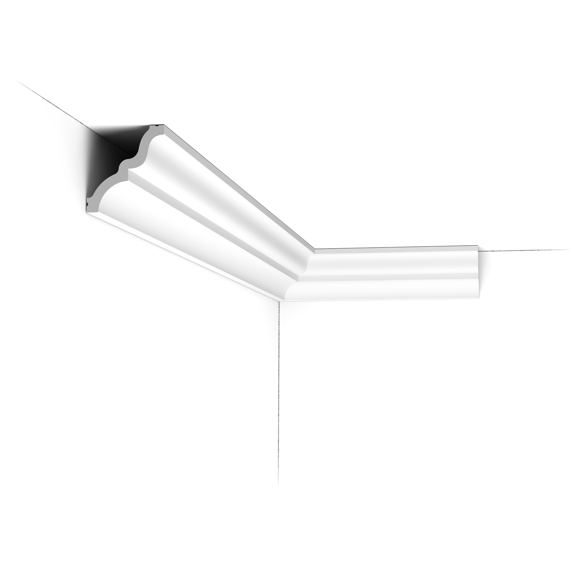 C325 MANOIR corniche plafond Orac Decor - 7,0x6,5x200cm (h x p x L) - moulure décorative polyuréthane
