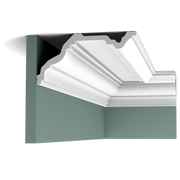 C332 Corniche plafond polyuréthane Orac Decor Luxxus - 11,5x23x200cm (h x p x L)- moulure décorative