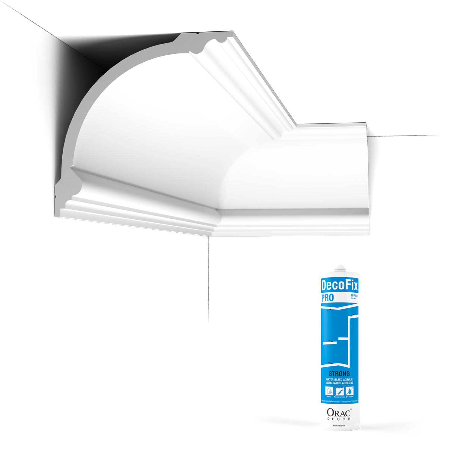 Corniche Moulure Cimaise Orac Decor C260 LUXXUS Décoration de stuc Profil décoratif du mur 2 m. - Bricolage Corniche Moulure Cimaise Orac Decor C260 LUXXUS Décoration de stuc Profil décoratif du mur 2 m. - Bricolage
