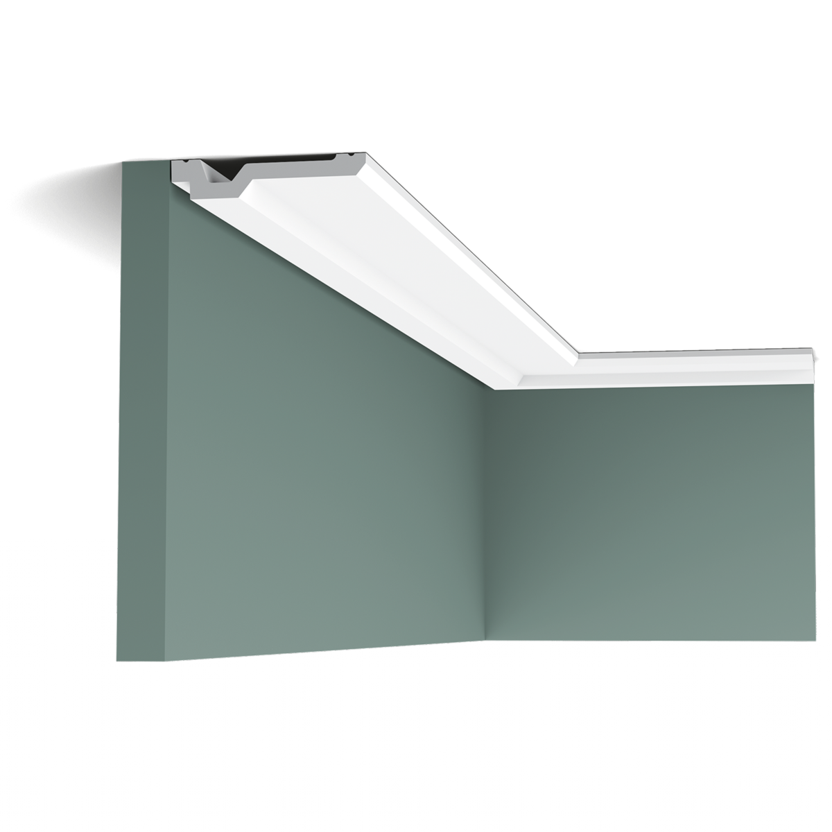 C356 Corniche plafond polyuréthane Orac Decor Luxxus - 2x10x200cm (h x p x L) - moulure décorative