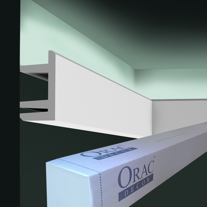 C381 Corniche Plafond Orac Decor -Luxxus - 9,5x5cm (h x p)