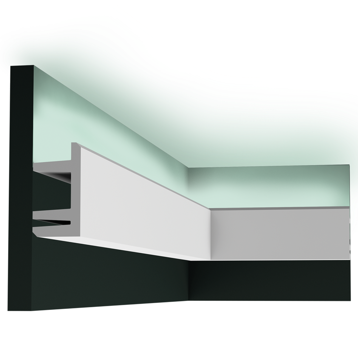 C381 Corniche Plafond Orac Decor -Luxxus - 9,5x5cm (h x p)