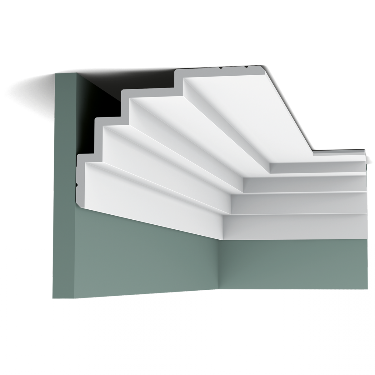 C393 Corniche Plafond Orac Decor - Luxxus -15x21x200cm (h x p x L) moulure décorative