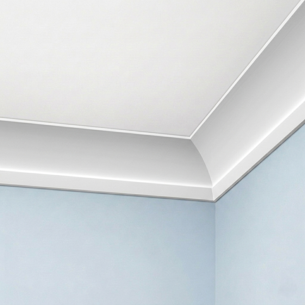 corniche plafond style moderne