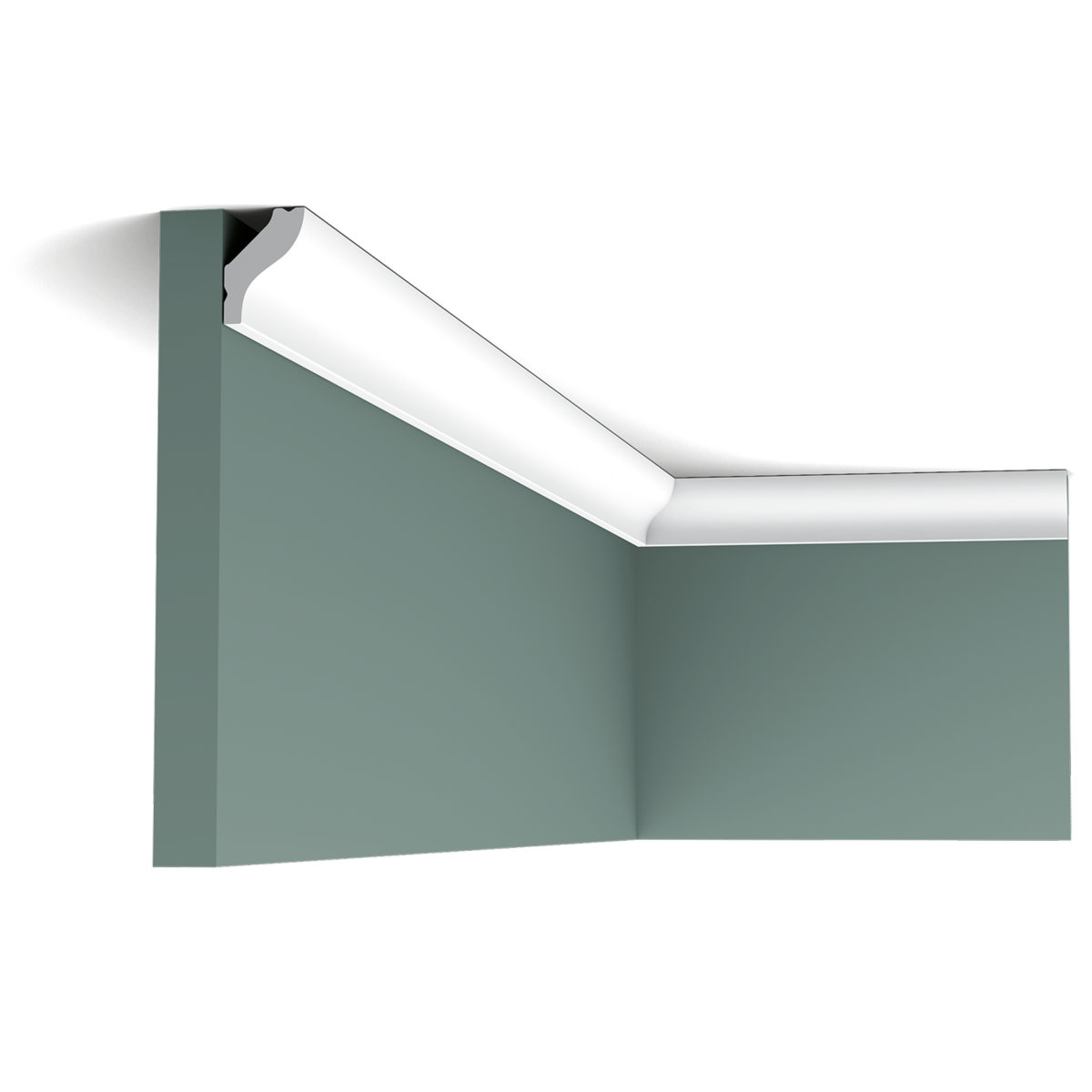 CB500 Corniche plafond Orac Decor - 2,5x1,8x200cm (h x p x L) - polystyrène