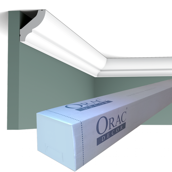 CB501 Corniche plafond Orac Decor - 4,1x3,5x200cm (h x p x L) - polystyrène