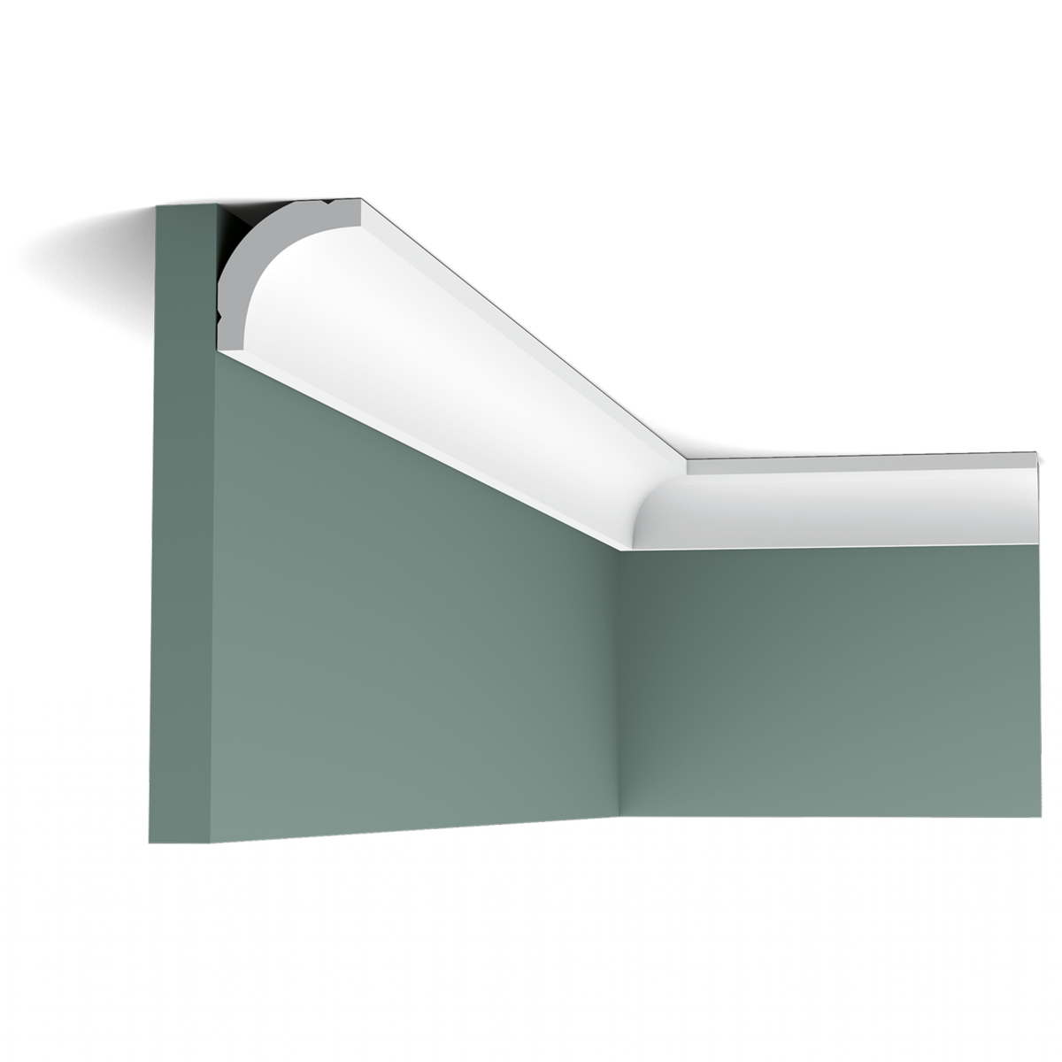 CB520 Corniche plafond Orac Decor - 3,5x3,5x200cm (h x p x L) - polystyrène