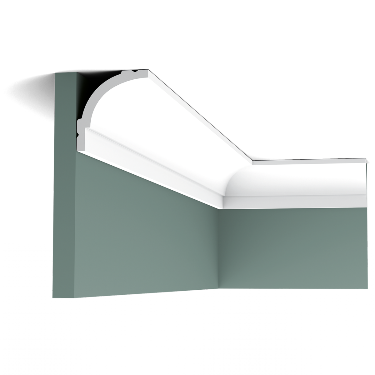 CB525 Corniche plafond Orac Decor - 6,5x6x200cm (h x p x L) - polystyrène