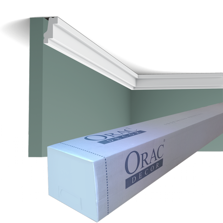 CB530 Corniche plafond Orac Decor - 2,7x1,5x200cm (h x p x L) - polystyrène