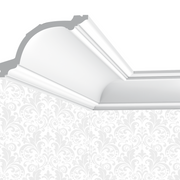 Corniche plafond Cimaises et plus C02 - 15,6x10,3x200cm (h x p x L) - moulure décorative polyuréthane